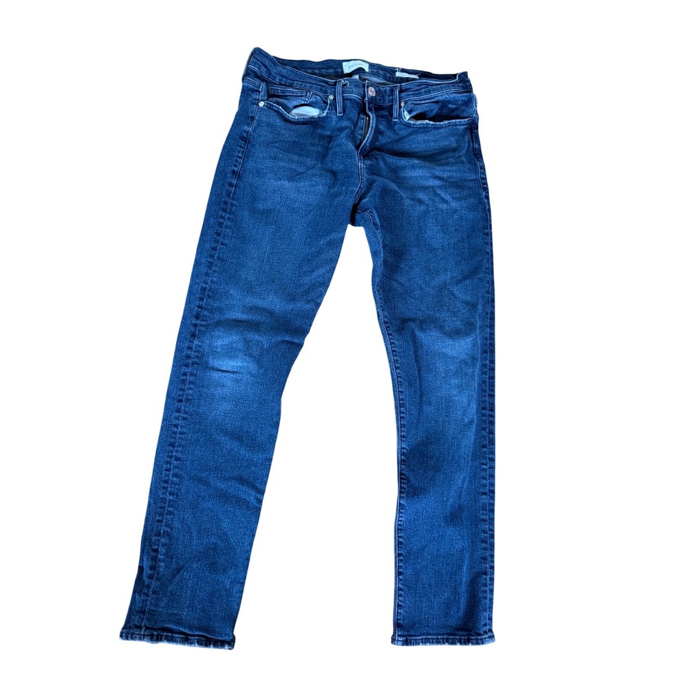 Frame L'Homme slim denim blue jeans